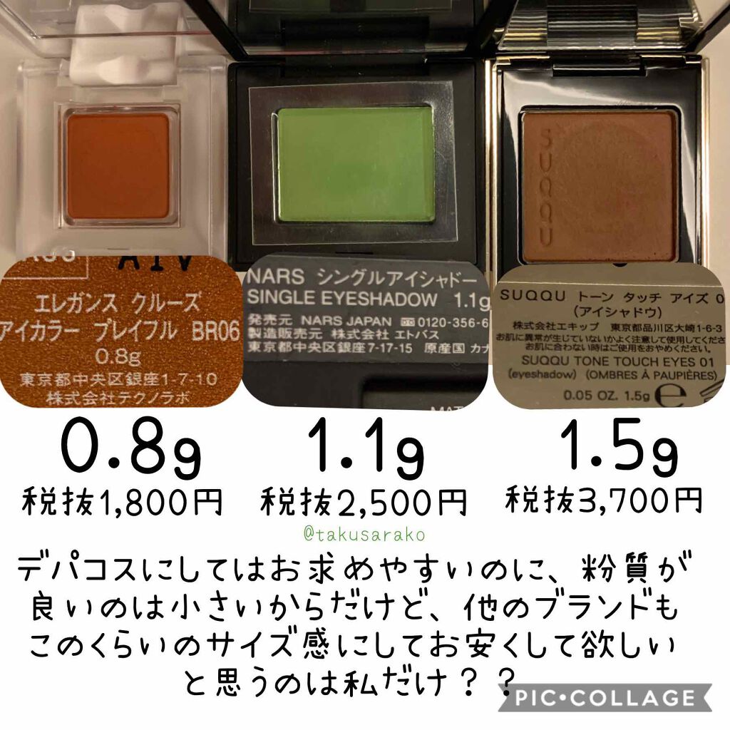 アイカラー プレイフル/エレガンス クルーズ/単色アイシャドウを使ったクチコミ(9枚目)