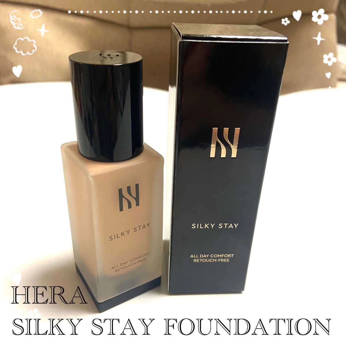 シルキーステイファンデーション/HERA/リキッドファンデーションを使ったクチコミ（1枚目）