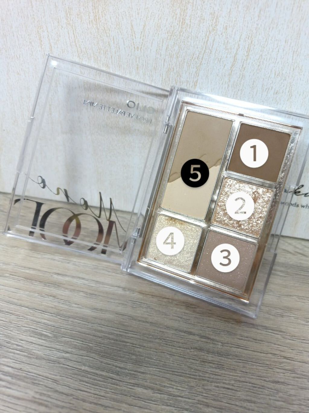 プロ アイパレット ミニ/CLIO/アイシャドウパレットを使ったクチコミ（2枚目）