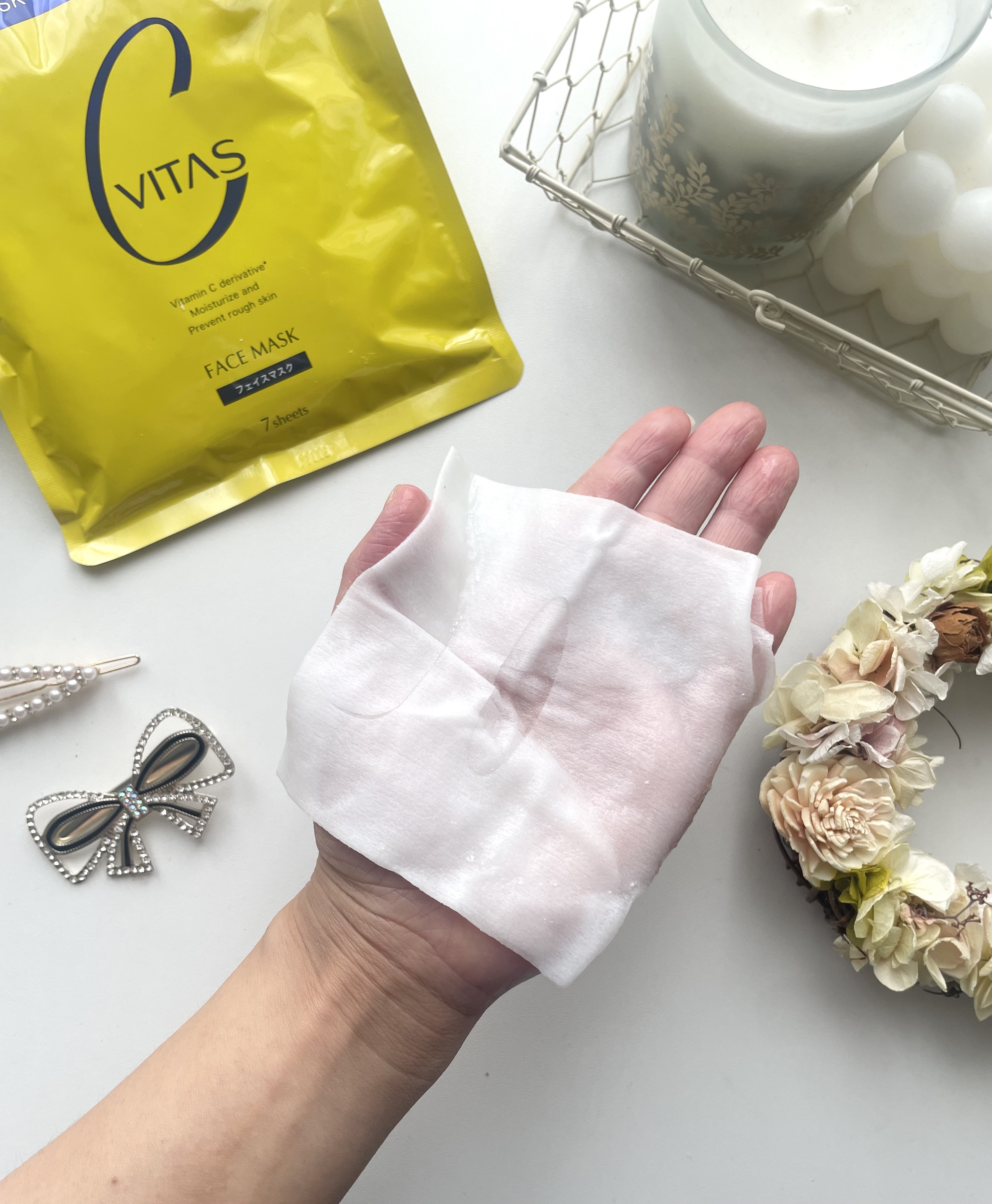 Cフォーカスマスク/CVITAS/シートマスク・パックを使ったクチコミ（2枚目）