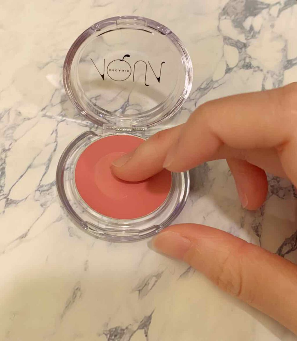 オーガニッククリームチーク/アクア・アクア/ジェル・クリームチークを使ったクチコミ(2枚目)