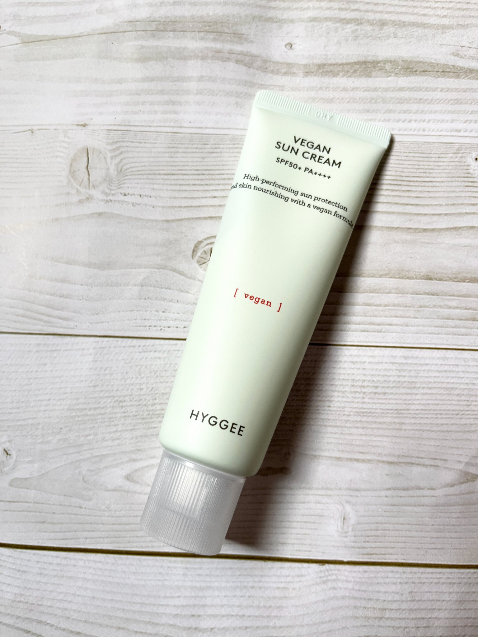 ヴィーガンサンクリーム/HYGGEE/日焼け止めクリームを使ったクチコミ（2枚目）