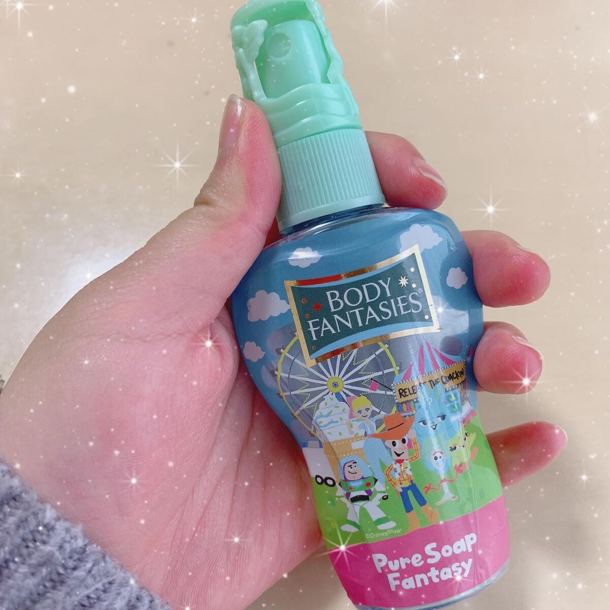 ボディスプレー ピュアソープ/ボディファンタジー/香水(レディース)を使ったクチコミ(1枚目)