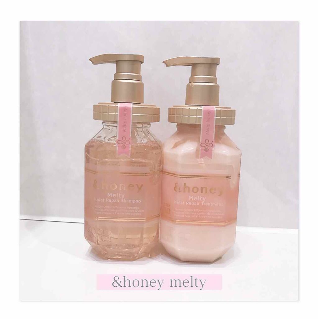 &honey Melty モイストリペア シャンプー1.0/モイストリペア ヘアトリートメント2.0/&honey/市販シャンプーを使ったクチコミ(1枚目)