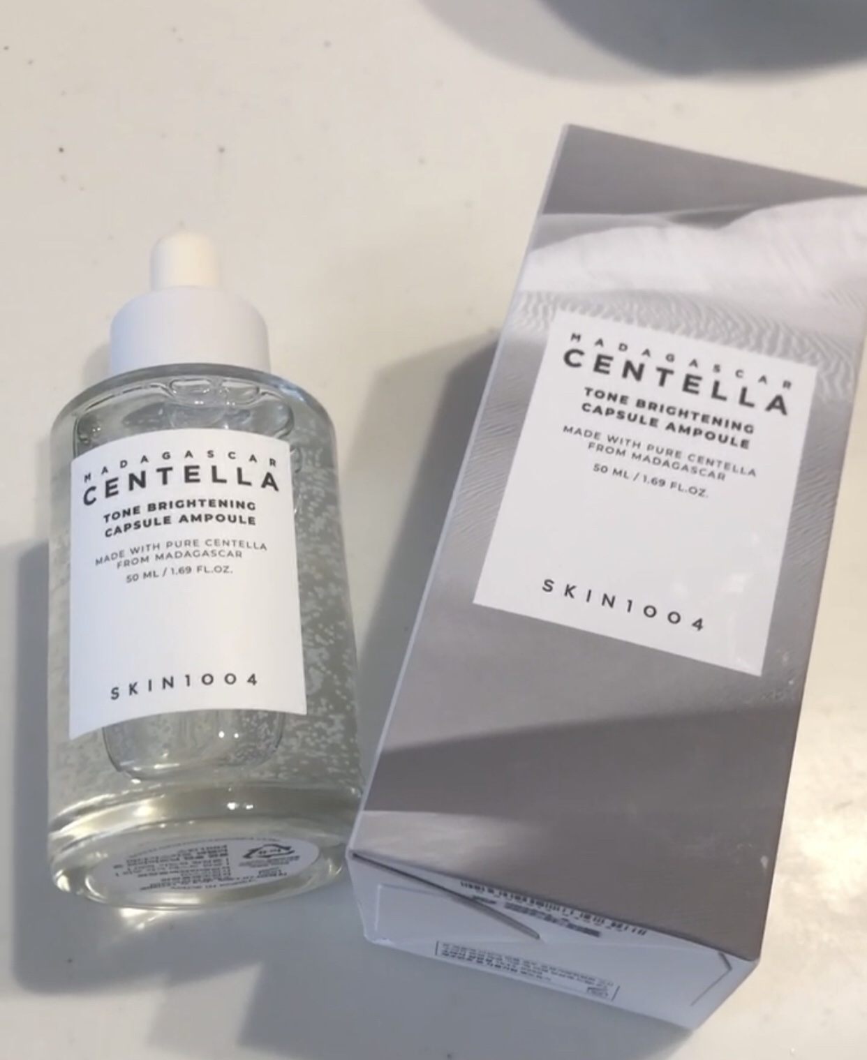 トーンブライトニング カプセルアンプル/SKIN1004/美容液を使ったクチコミ（1枚目）