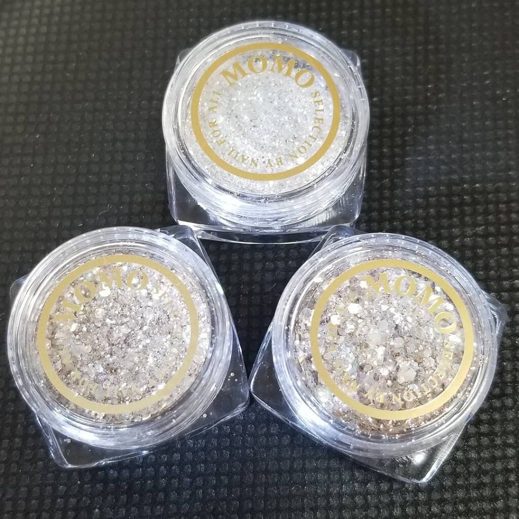 MOMOグリッター/nail for all/ネイルチップ・パーツを使ったクチコミ（2枚目）