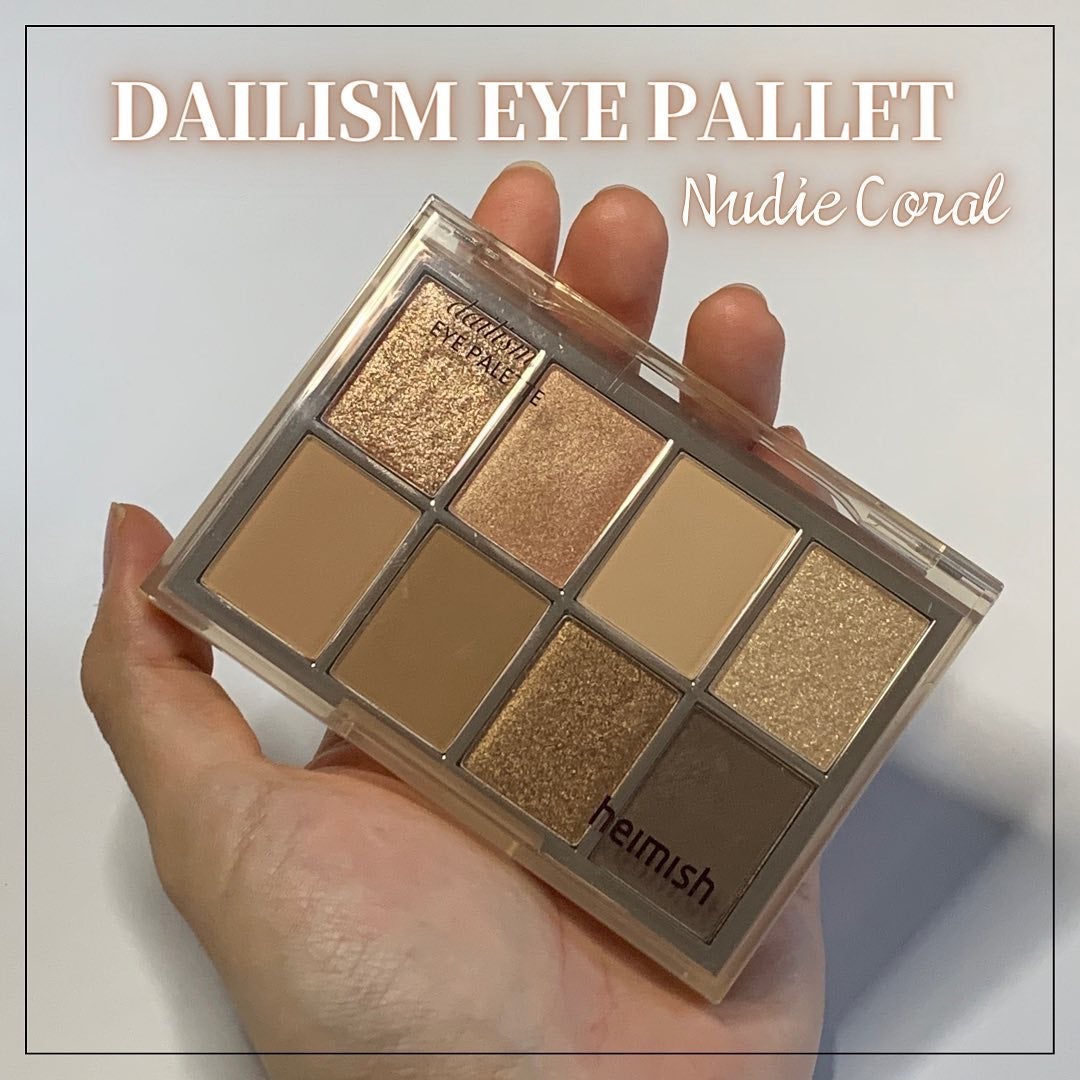 デイリズムアイパレット/heimish/アイシャドウパレットを使ったクチコミ(5枚目)