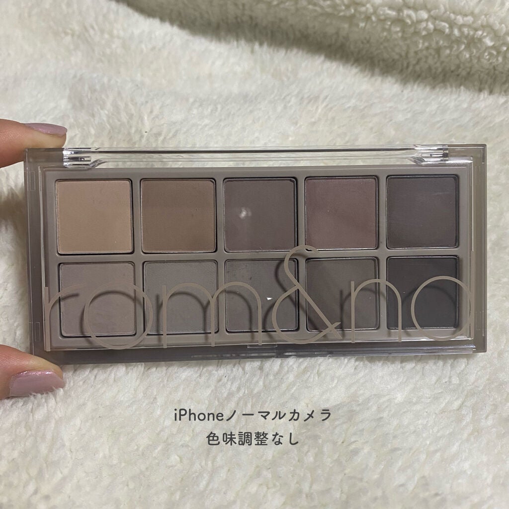 ベターザンパレット/rom&nd/アイシャドウパレットを使ったクチコミ(2枚目)