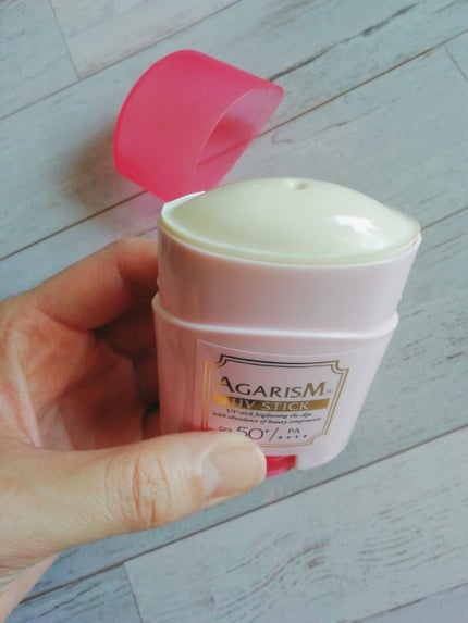 トーンアップUVスティック/AGARISM/日焼け止めスティックを使ったクチコミ(3枚目)