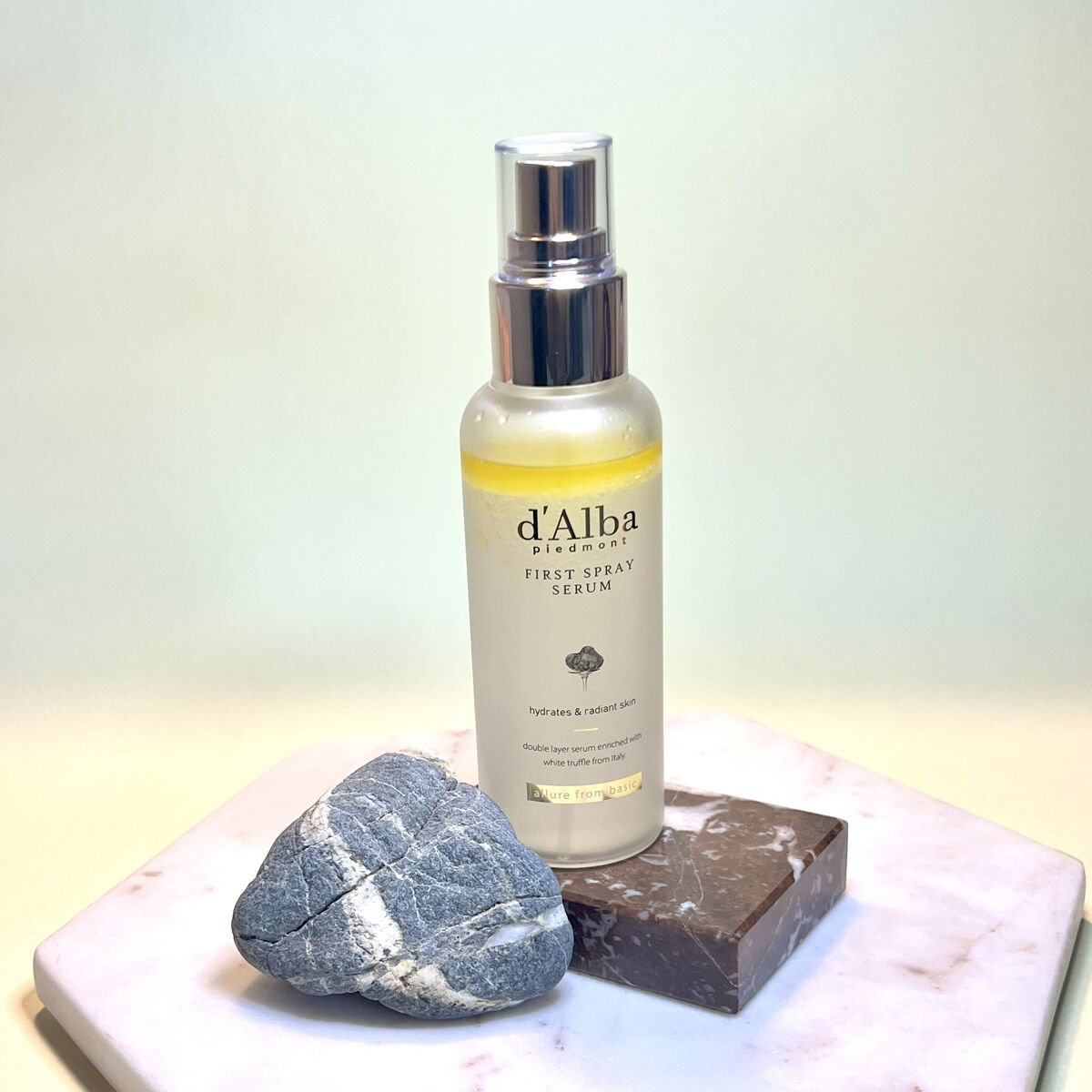 ダルバ ホワイトトリュフファーストスプレーセラム/ダルバ/ミスト状化粧水を使ったクチコミ（1枚目）