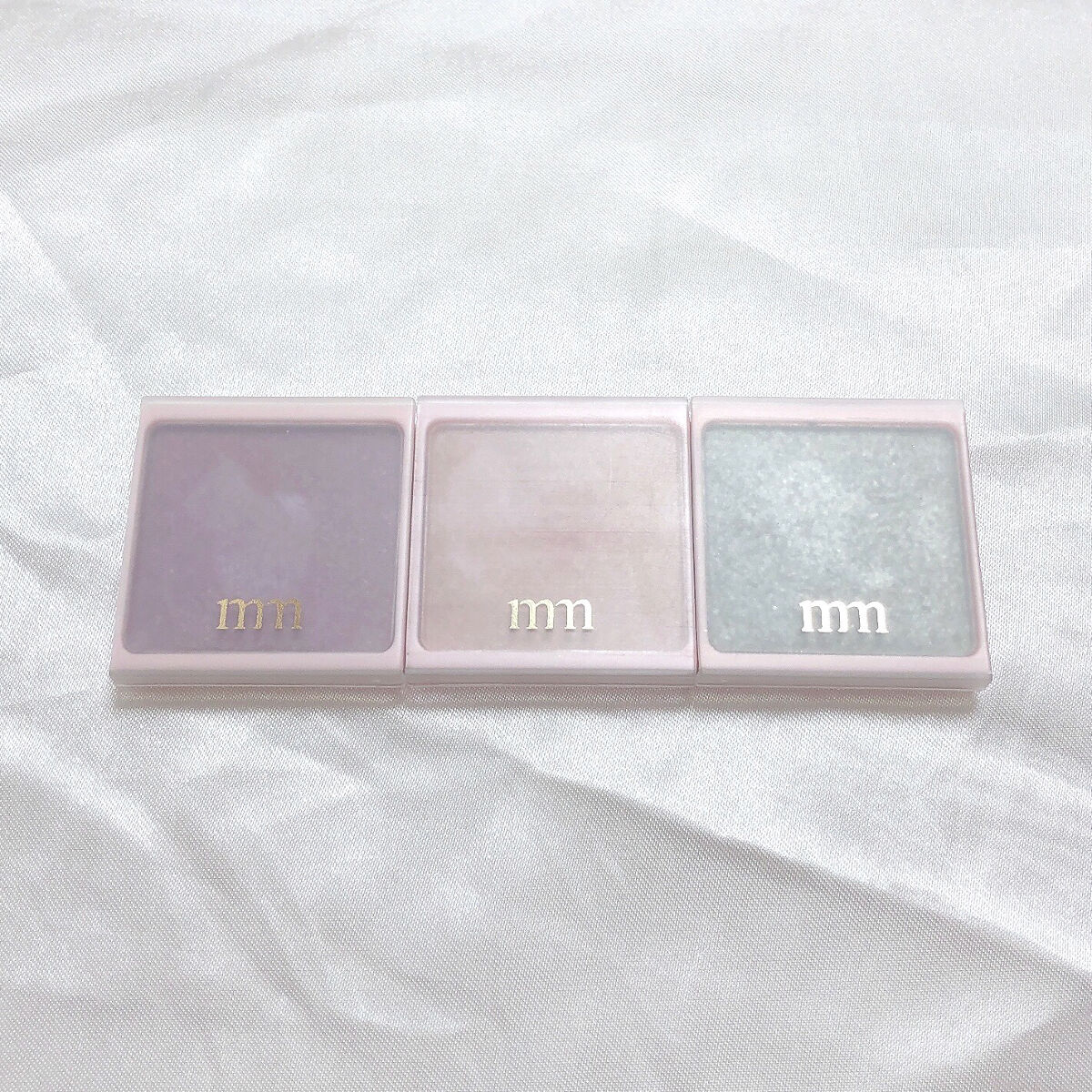 ミリコアイシャドウ 413 ポイントパープル/ビューティーワールド/単色アイシャドウを使ったクチコミ（3枚目）