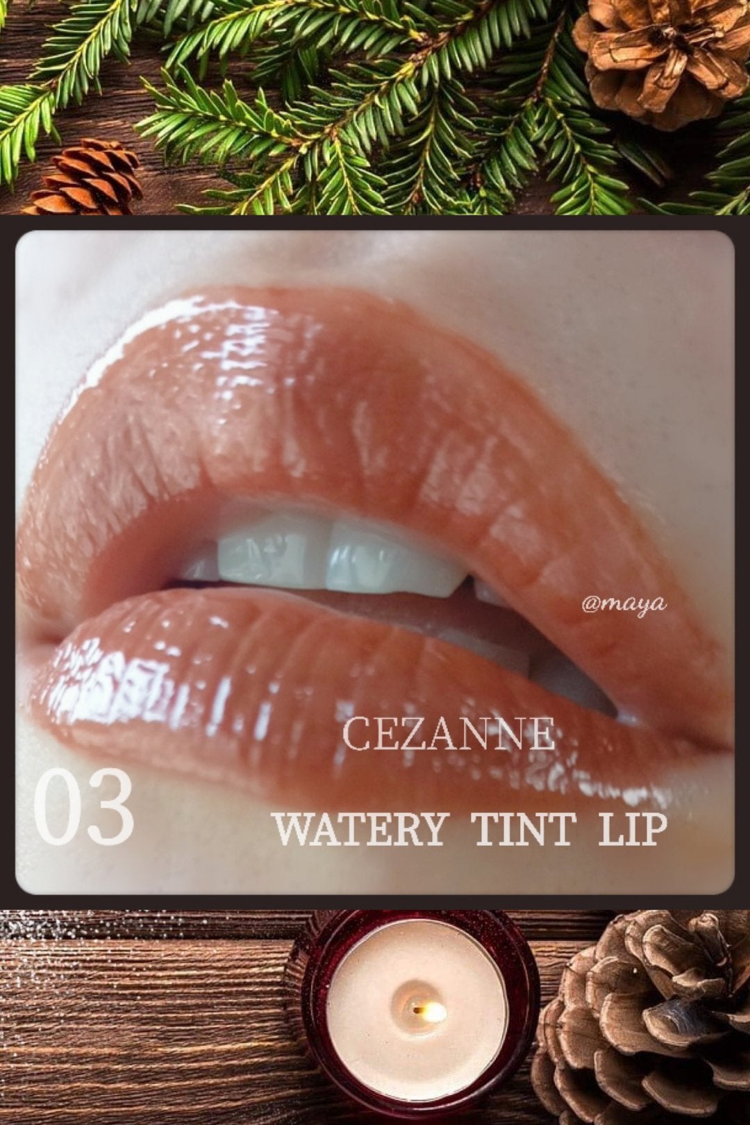 ウォータリーティントリップ/CEZANNE/リップティントを使ったクチコミ(1枚目)