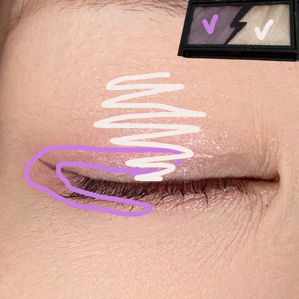 エレクトリックショックアイズ /KATE/アイシャドウパレットを使ったクチコミ（3枚目）