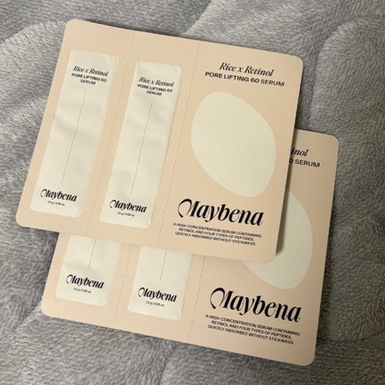 ライスXレチノール フォアリフティング 60セラム/MAYBENA/美容液を使ったクチコミ(1枚目)