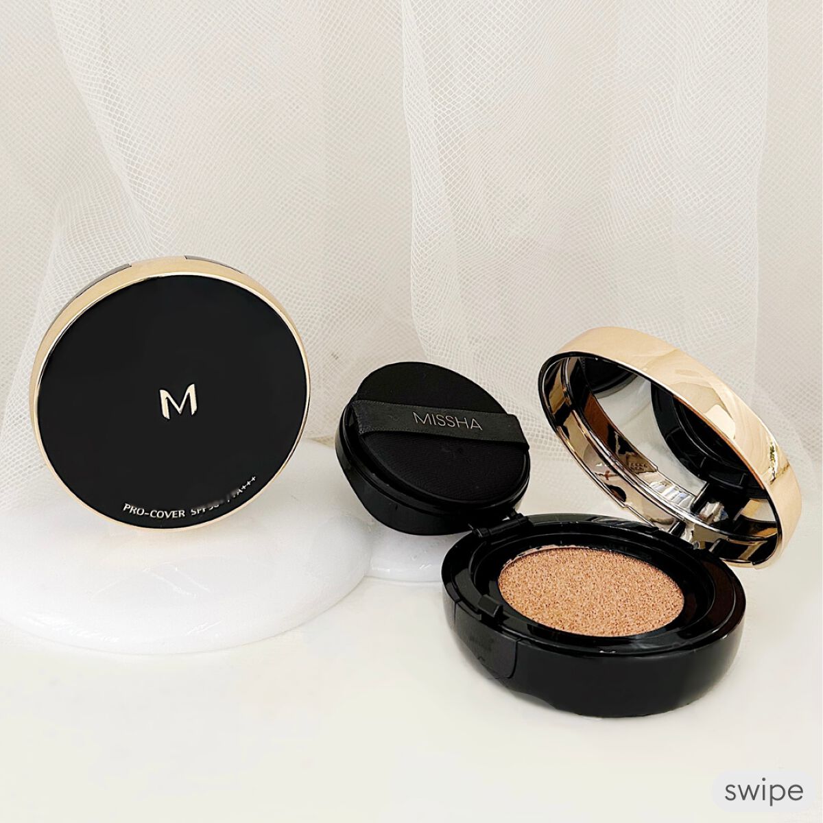 M クッション ファンデーション(プロカバー)/MISSHA/クッションファンデーション by MISSHA JAPAN OFFICIAL《ミシャジャパン公式》