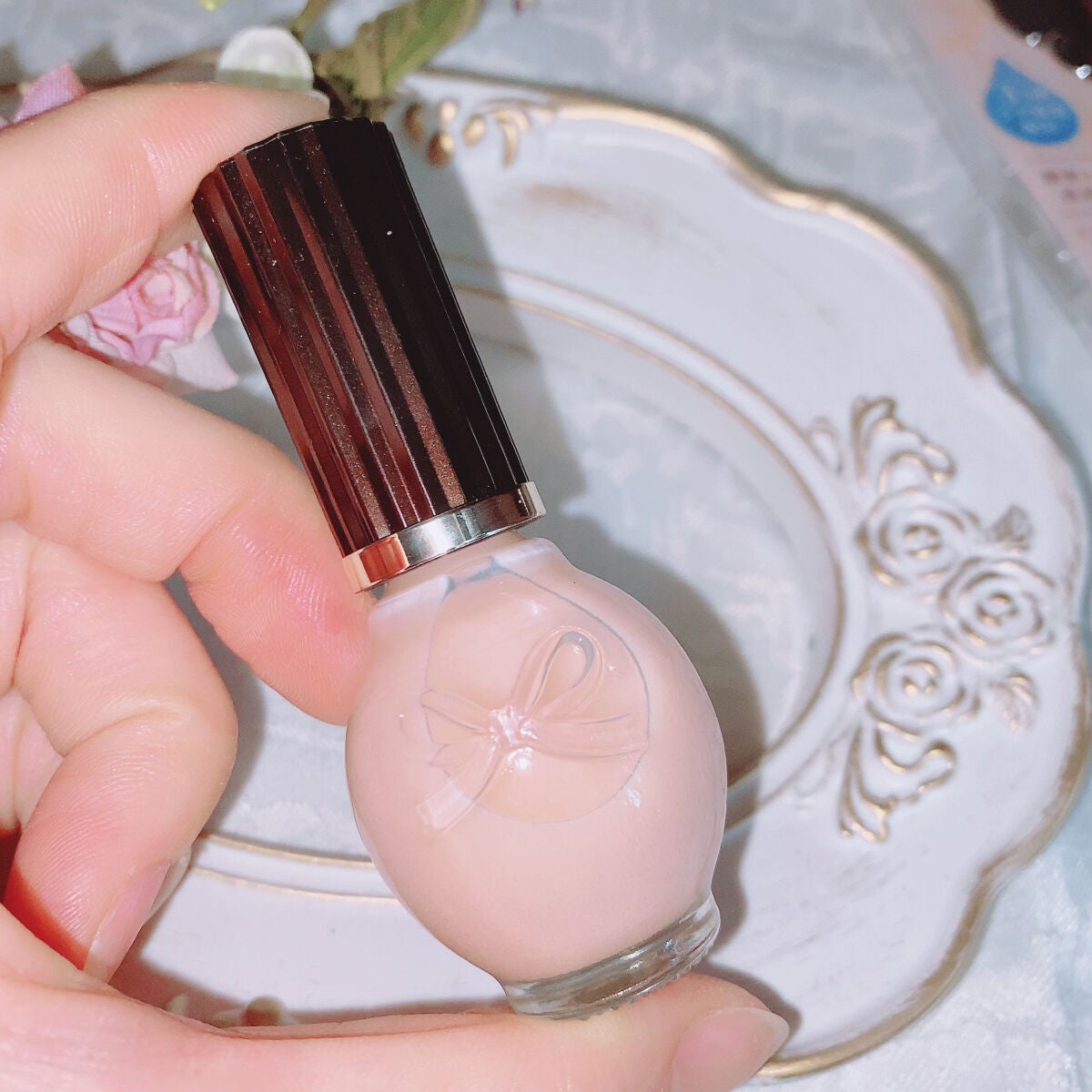 珈琲豆♡ on LIPS 「シュガードール ネイルカラープロテクター01スキンベージュ数量..」(2枚目)