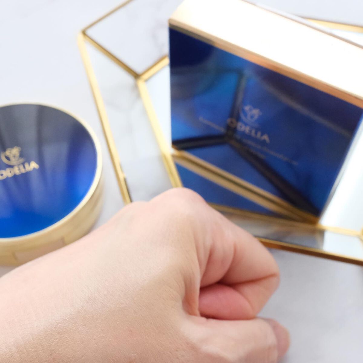 ルミナスフィット クッションファンデーション /ODELIA/クッションファンデーションを使ったクチコミ(7枚目)