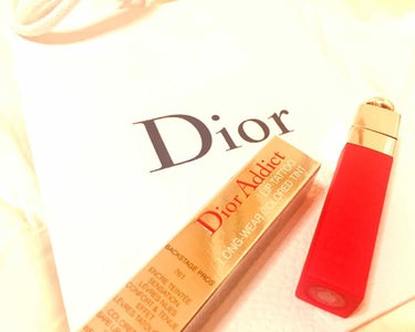 【旧】ディオール アディクト リップ ティント/Dior/リップグロスを使ったクチコミ（1枚目）