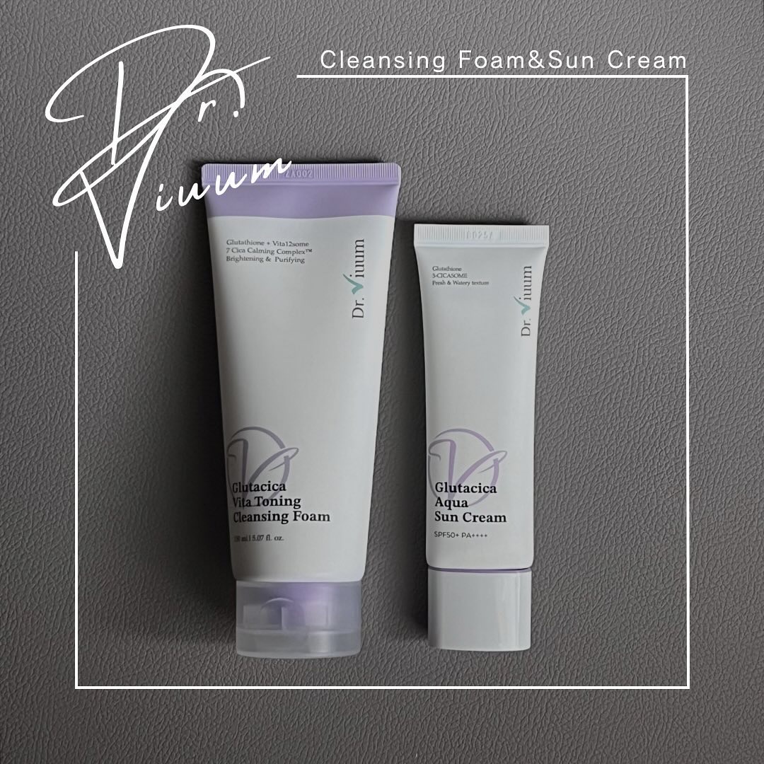 グルタシカ Aサンクリーム/Dr.Viuum/日焼け止めクリームを使ったクチコミ（1枚目）