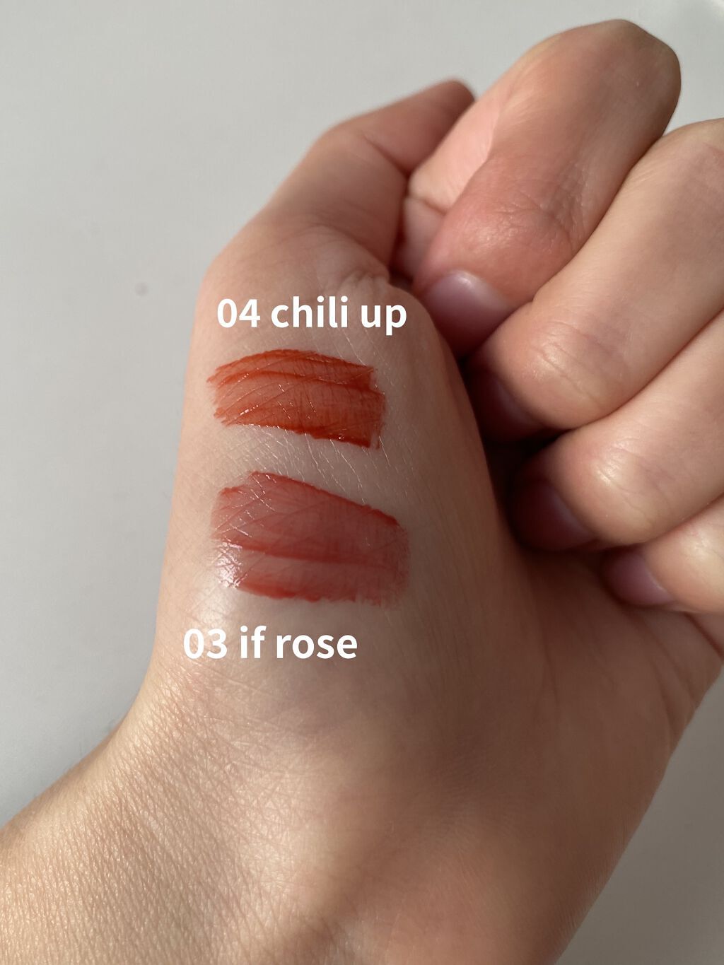 デュイフルウォーターティント/rom&nd/リップティントを使ったクチコミ（2枚目）