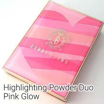 ハイライティング パウダー デュオ(LOVES RADIANCE COLLECTION) L02 ピンクグロウ/BOBBI BROWN/パウダーハイライトを使ったクチコミ(2枚目)