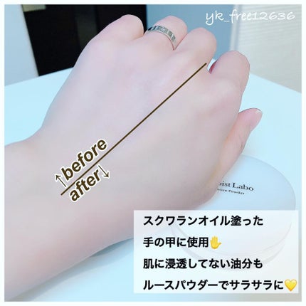 モイストラボ ルースパウダー/Moist Labo/ルースパウダーを使ったクチコミ(3枚目)