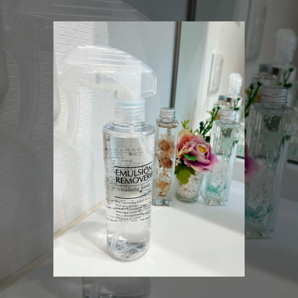 エマルジョンリムーバー　300ml/200ml/水橋保寿堂製薬/その他洗顔料を使ったクチコミ（1枚目）