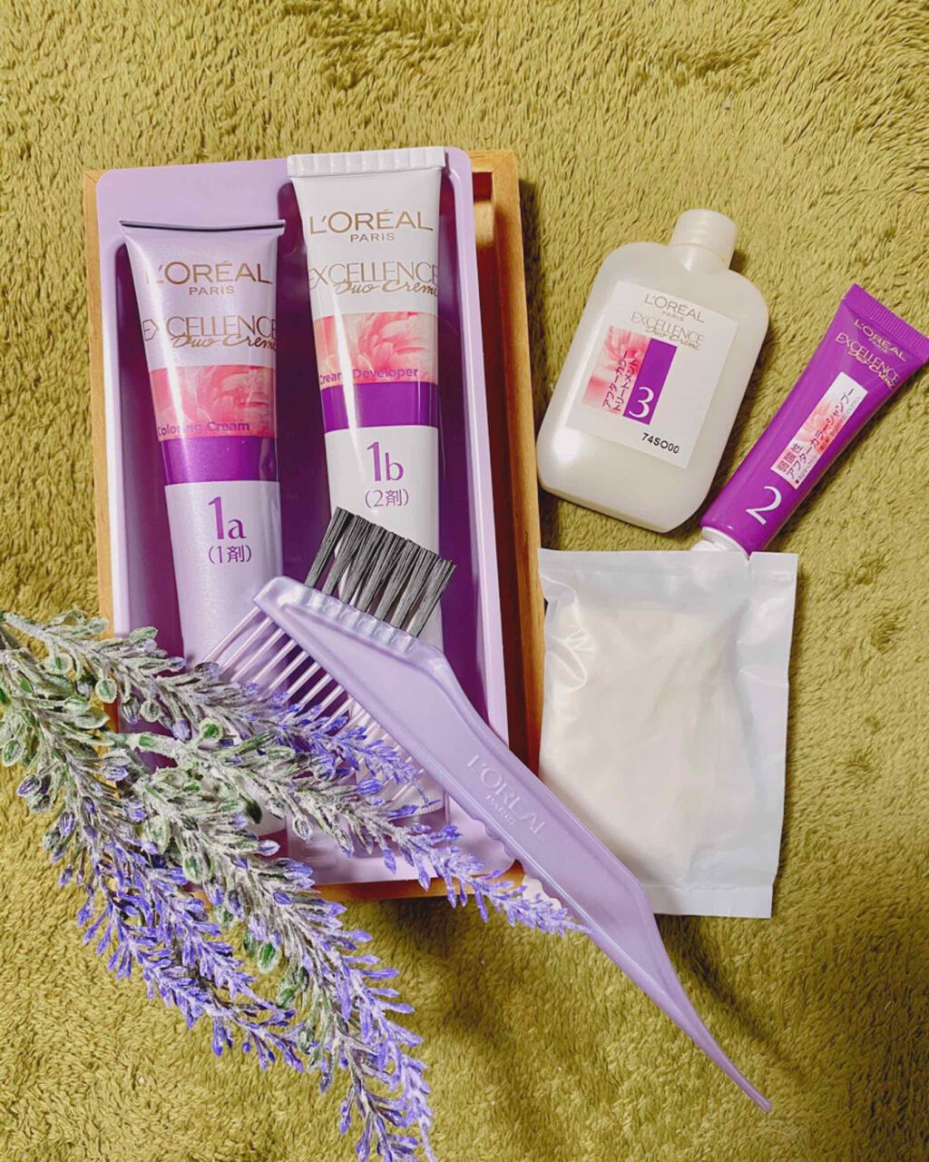 エクセランス ヘアカラー/ロレアル パリ/ヘアカラーを使ったクチコミ（1枚目）