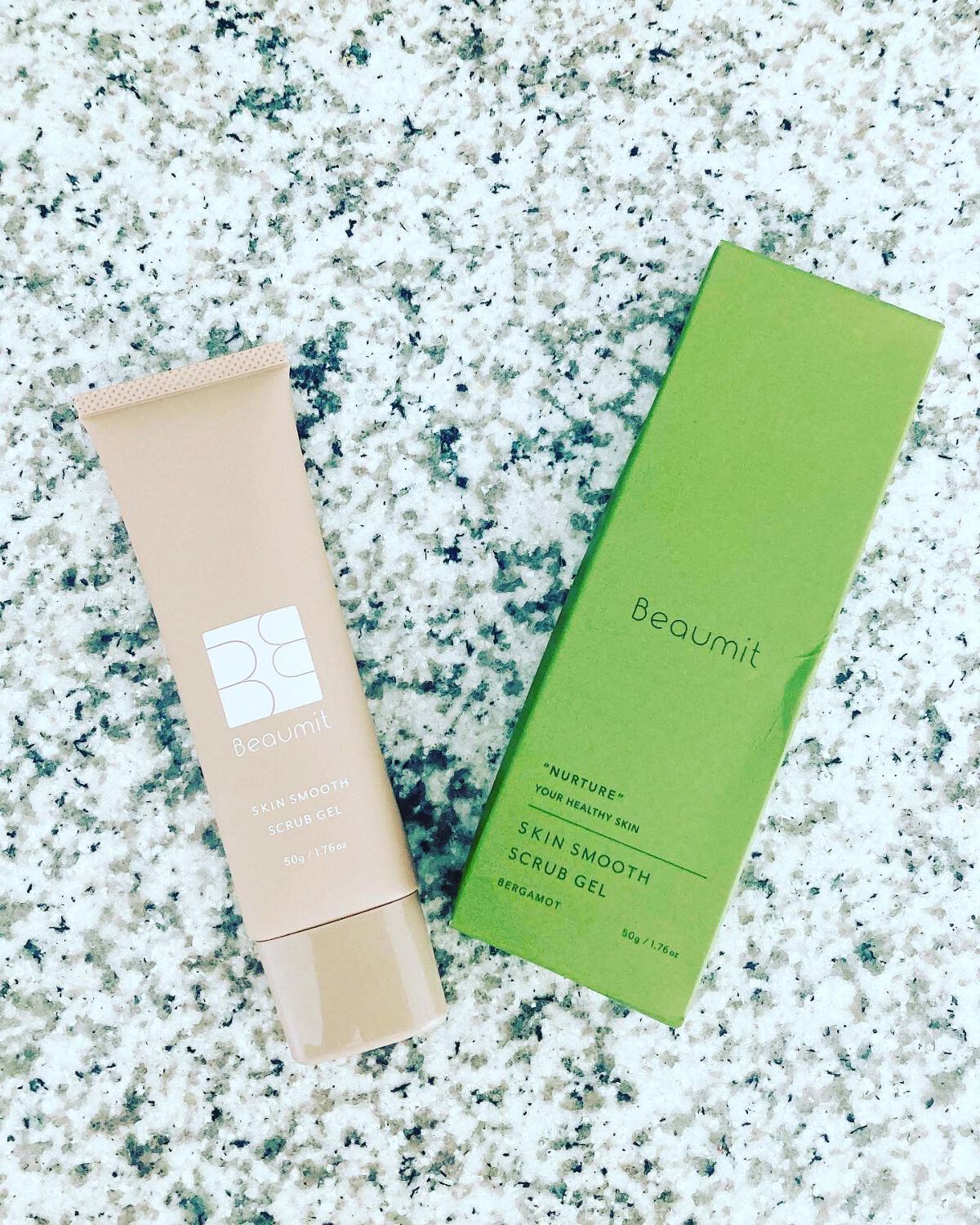 スキンスムーススクラブジェル/Beaumit/スクラブ・ゴマージュを使ったクチコミ（1枚目）