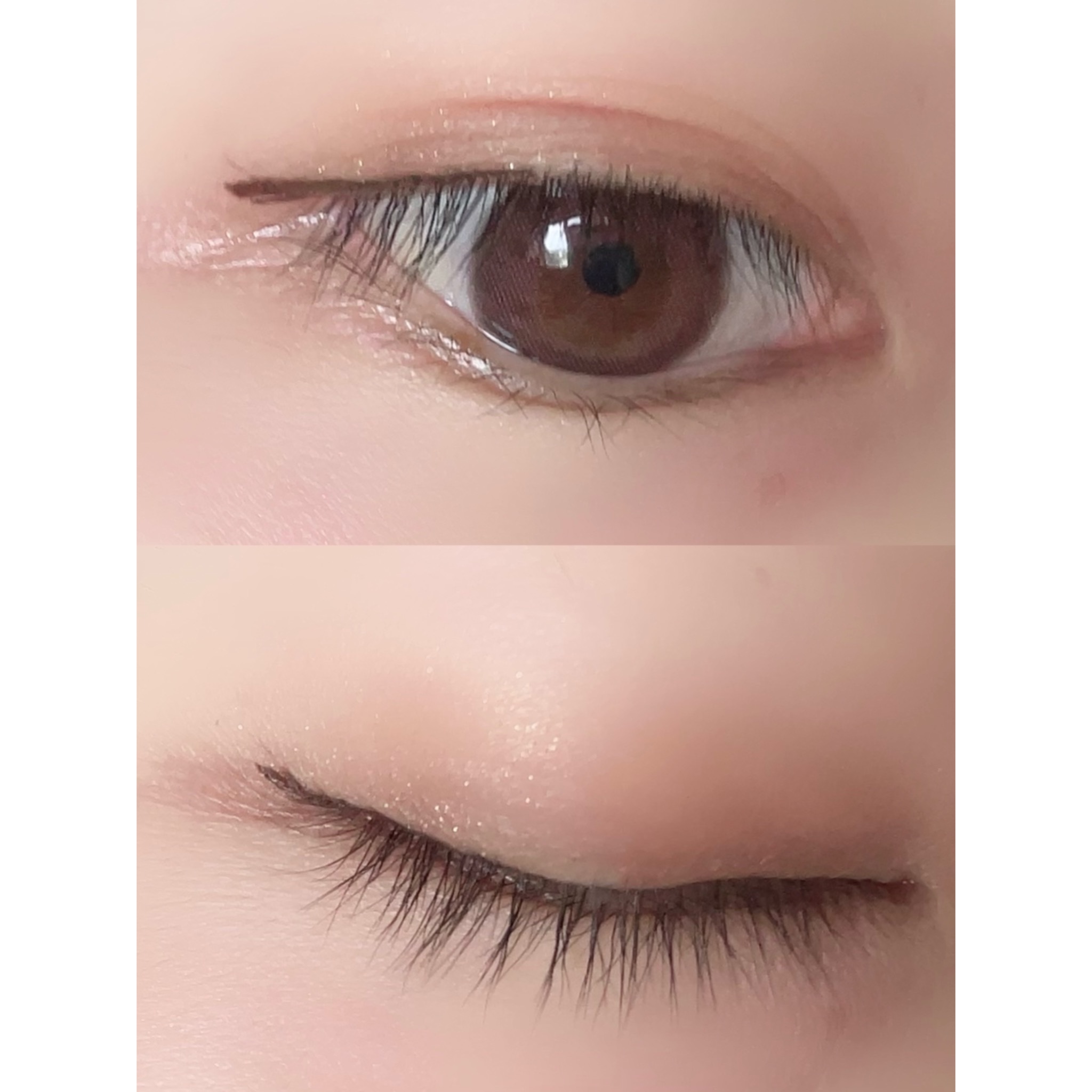 ビューティフルステイ リキッドライナー BR300 ダークブラウン/ESPRIQUE/リキッドアイライナーを使ったクチコミ（2枚目）