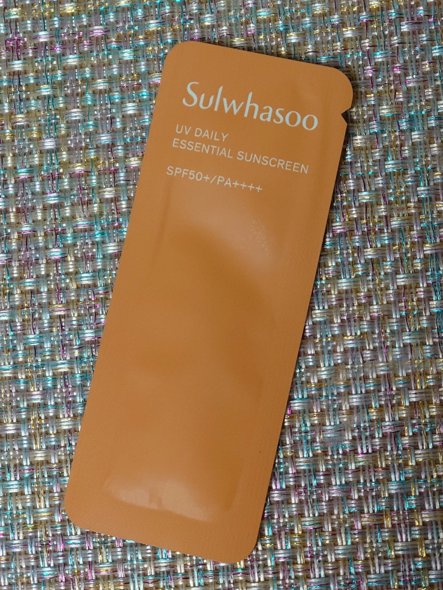 UVデイリーエッセンシャルサンスクリーン/Sulwhasoo/日焼け止めクリームを使ったクチコミ（1枚目）