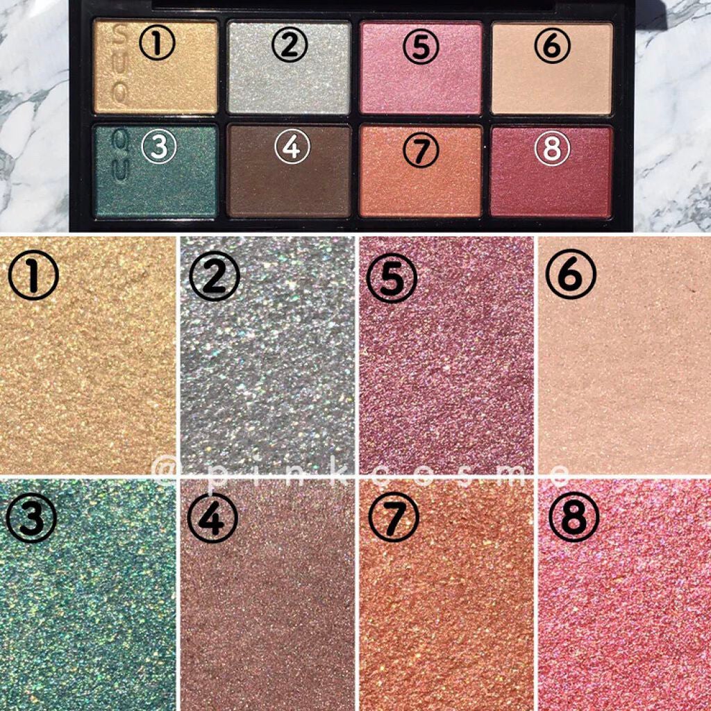 2018 クリスマス アイシャドウ コンパクト/SUQQU/アイシャドウパレットを使ったクチコミ(3枚目)