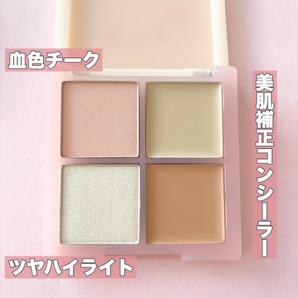 レイヤリングフェイスパレット/#CLOSET/パレットコンシーラーを使ったクチコミ(3枚目)