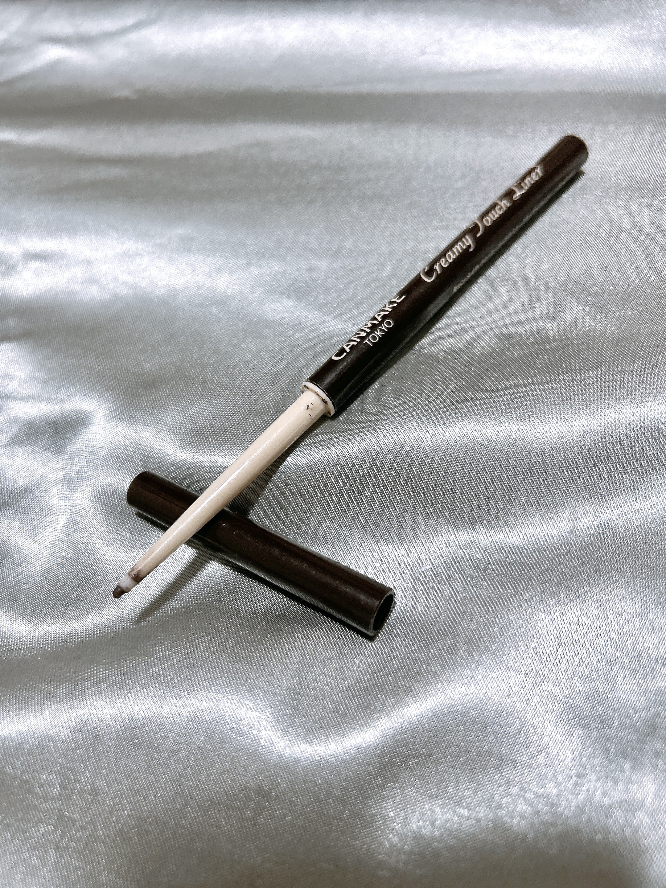 クリーミータッチライナー/キャンメイク/ジェルアイライナーを使ったクチコミ（1枚目）