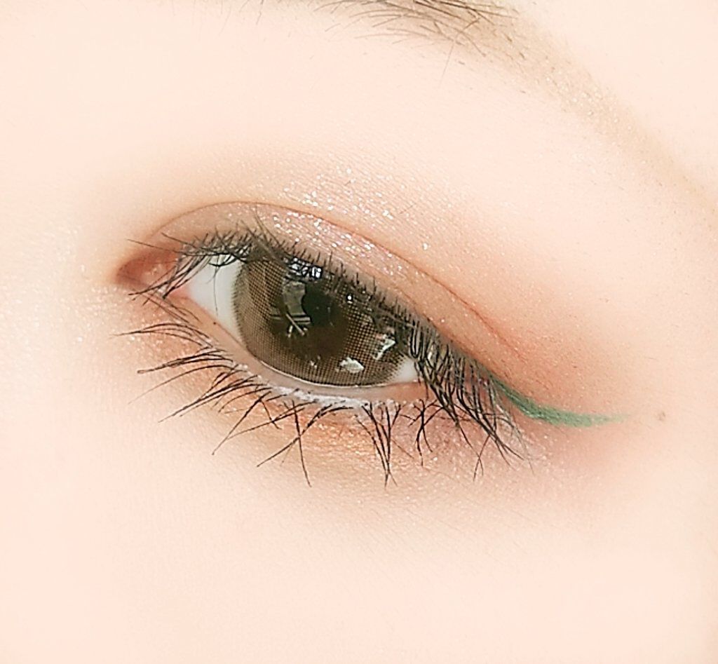 UR GLAM　LIQUID EYELINER/U R GLAM/リキッドアイライナーを使ったクチコミ（3枚目）