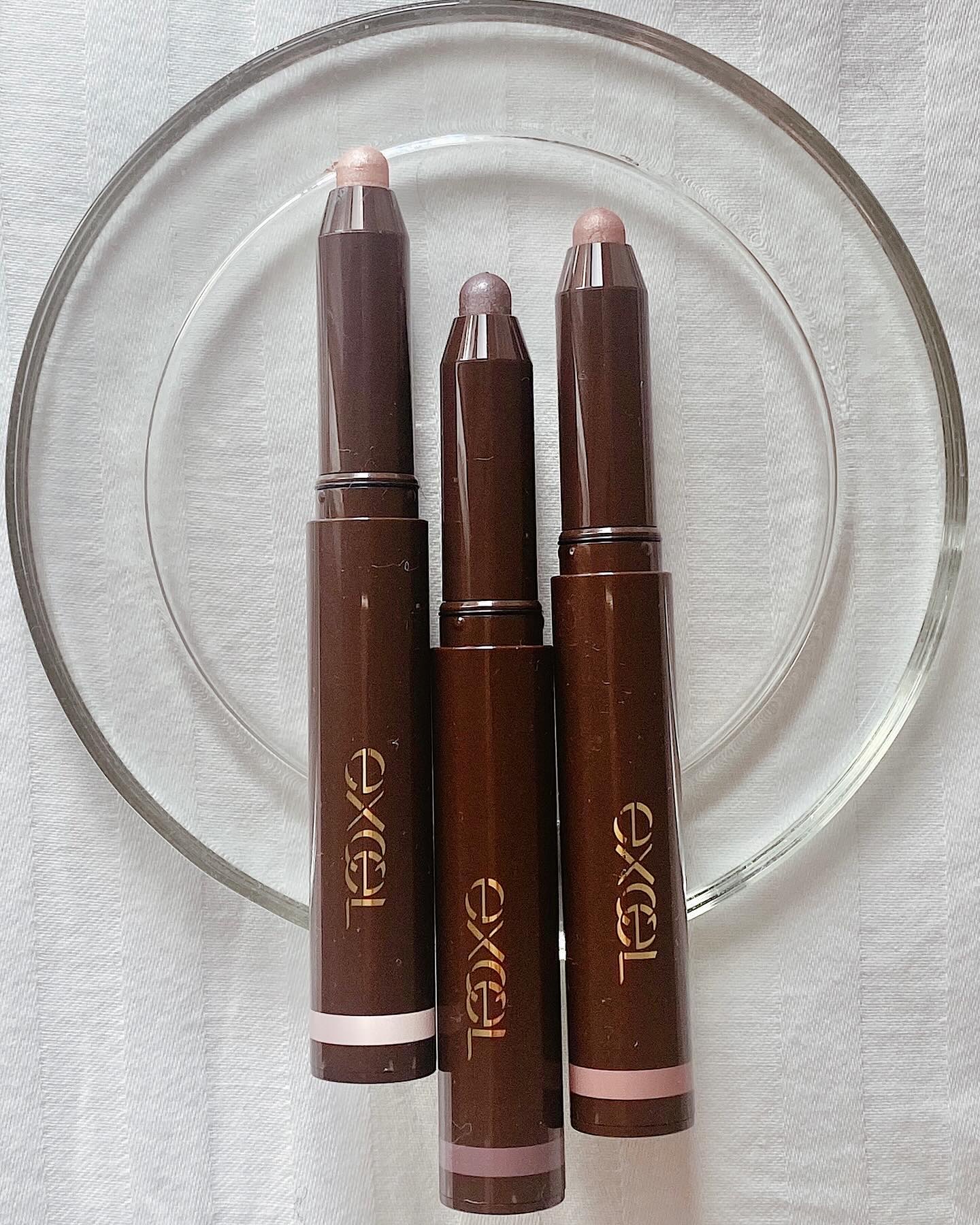 グリームオンフィットシャドウ GF12 アミュレットブーケ/excel/スティックアイシャドウを使ったクチコミ（1枚目）