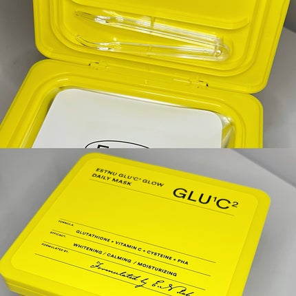 グルタチオンCグローデイリーマスク/ESTHER FORMULA/シートマスク・パックを使ったクチコミ(2枚目)