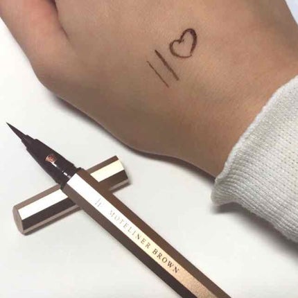 モテライナー リキッド/UZU BY FLOWFUSHI/リキッドアイライナーを使ったクチコミ(2枚目)