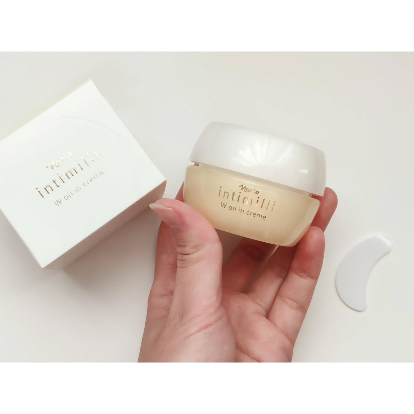 アンティミリ Wオイルイン クリーム/ナリス化粧品/フェイスクリームを使ったクチコミ(5枚目)