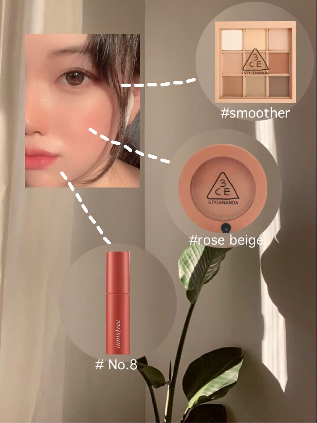 ビビッドコットン インクティント 3/innisfree/口紅を使ったクチコミ（2枚目）