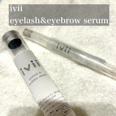 ivii アイラッシュセラム＆アイブロウセラムのクチコミ「\ ヒト幹細胞配合美容液💖 /

ivii
eyelash&eyebrow serum

みん.....」（2枚目）