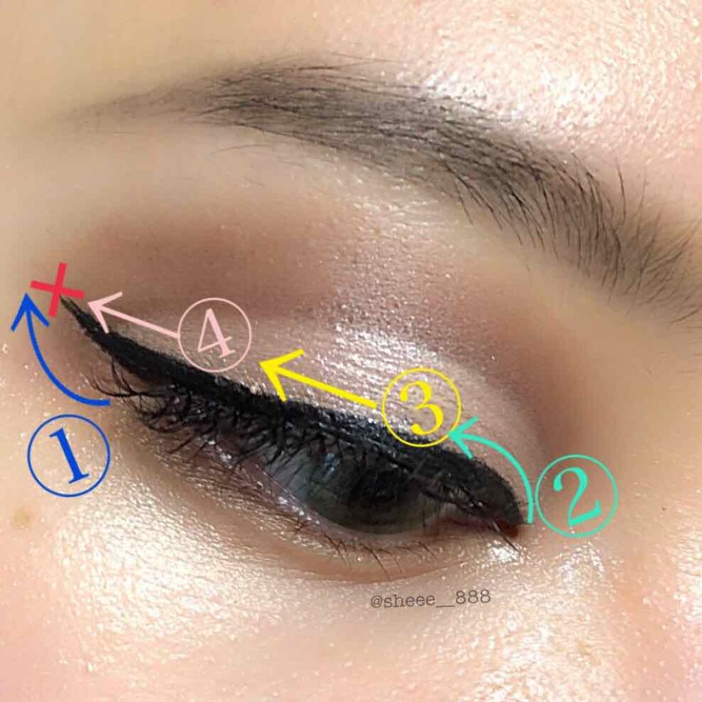 リキッドアイライナーS/キングダム/リキッドアイライナーを使ったクチコミ(2枚目)