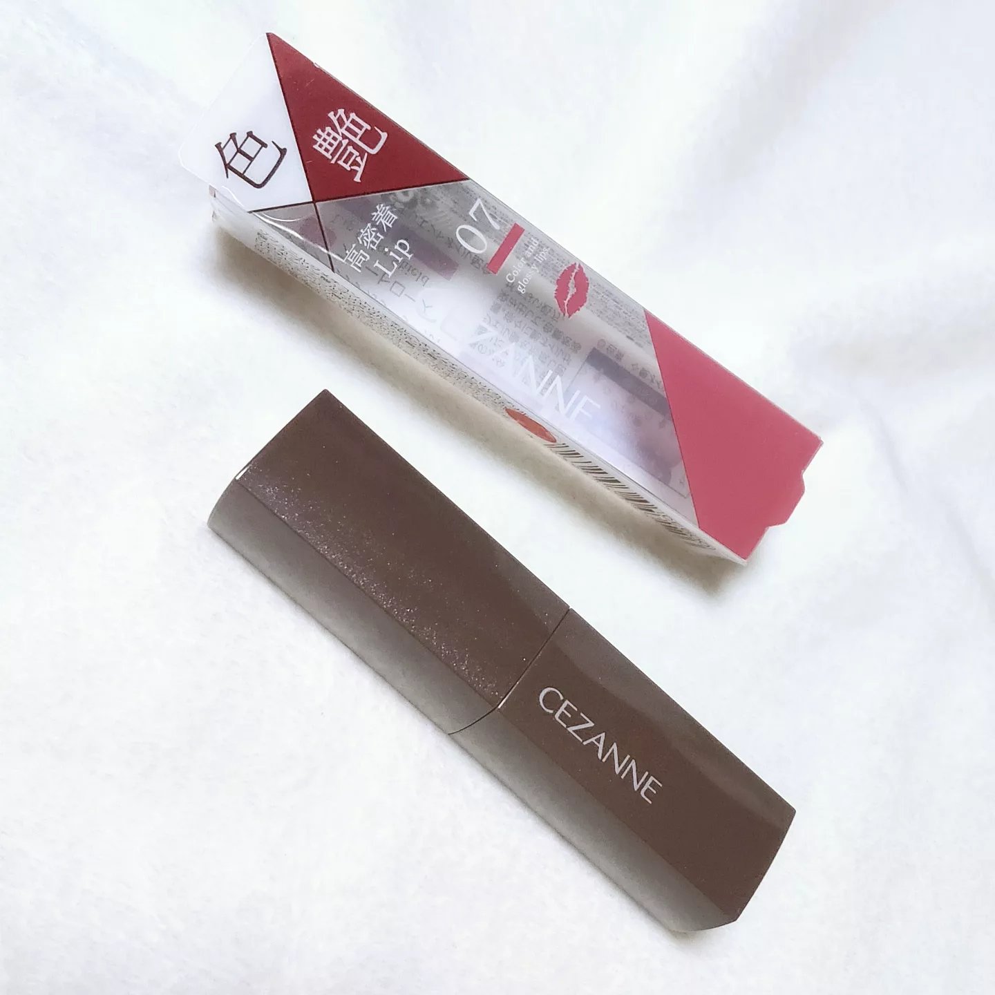 リップカラーシールド/CEZANNE/口紅を使ったクチコミ（1枚目）