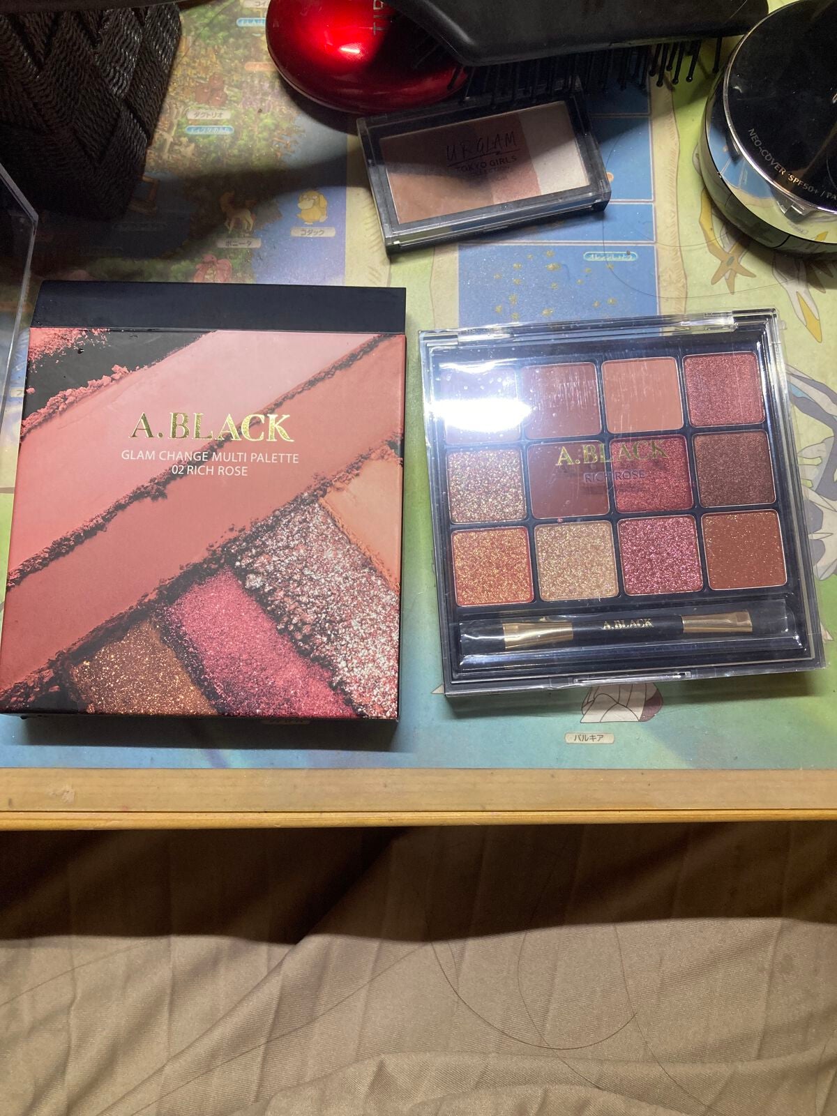 グラムチェンジマルチパレット/A.BLACK/マルチパレットを使ったクチコミ(2枚目)