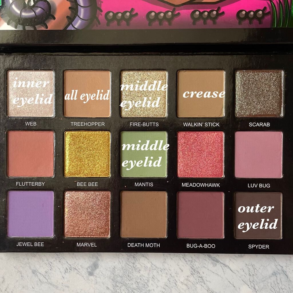 Tiny Marvels Palette/Sydney Grace/アイシャドウパレットを使ったクチコミ(2枚目)
