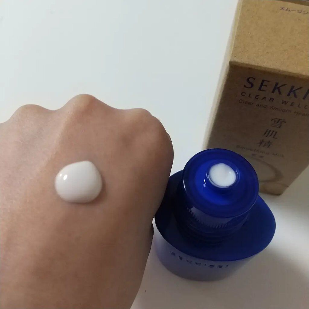 クリアウェルネス スムージング ミルク/雪肌精/乳液を使ったクチコミ（2枚目）