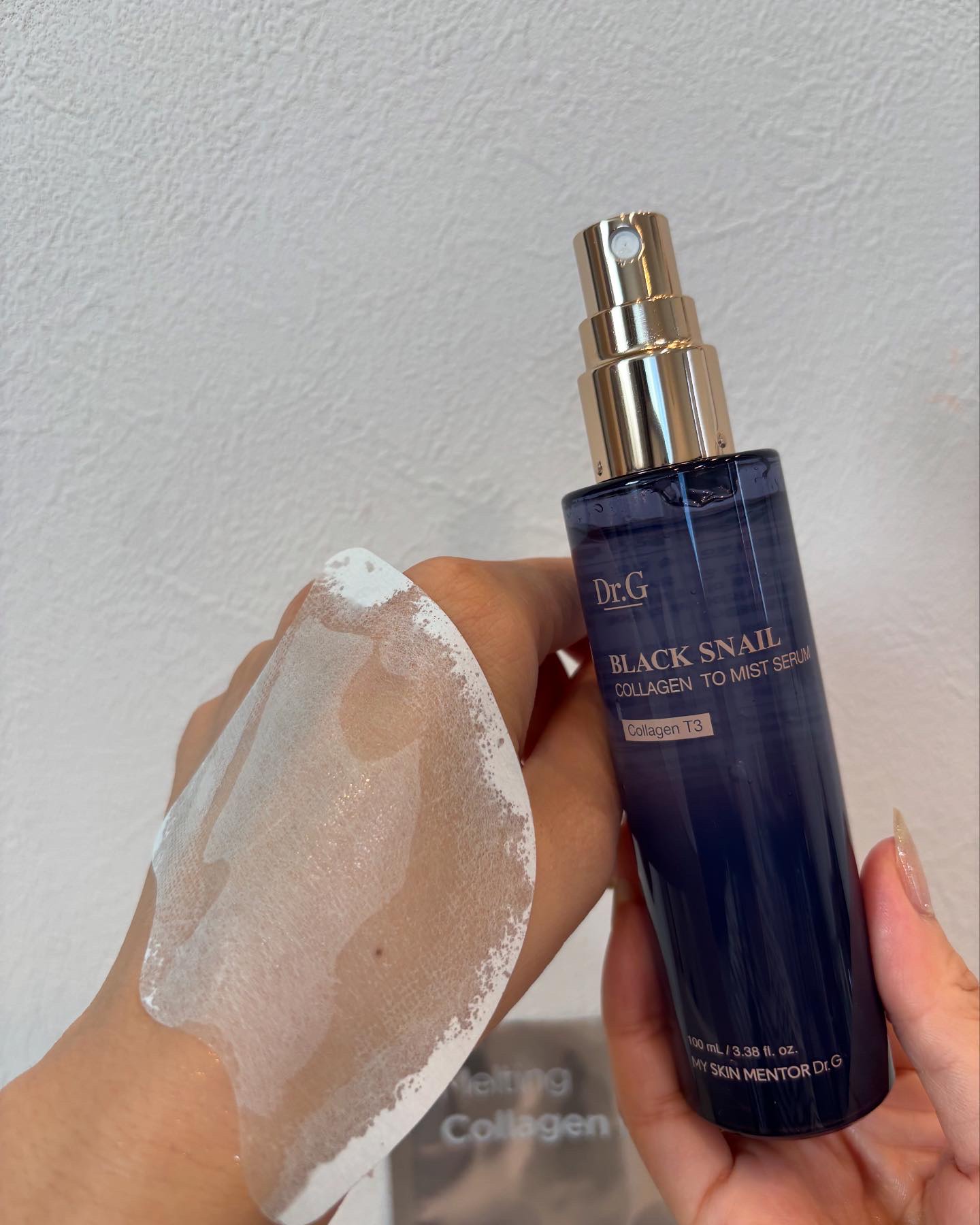 ドクタージー ブラックスネイル コラーゲンミスト/Dr.G/ミスト状化粧水を使ったクチコミ（3枚目）