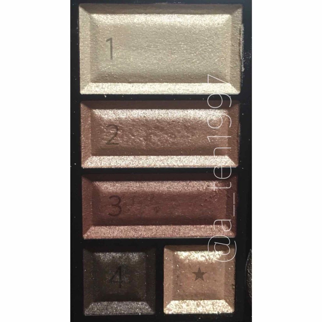 ショコラスウィート アイズ/リンメル ロンドン/アイシャドウパレットを使ったクチコミ(2枚目)