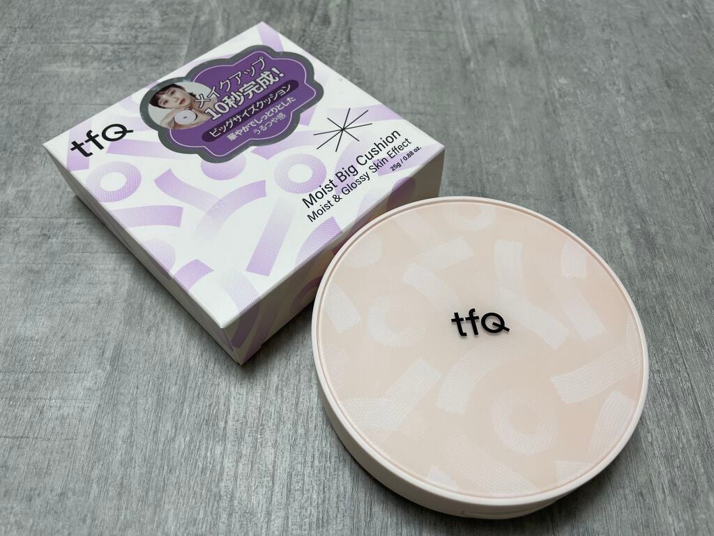 モイストビッグクッション/tfQ/クッションファンデーションを使ったクチコミ(1枚目)
