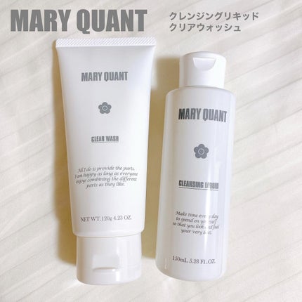 クリア ウォッシュ/MARY QUANT/洗顔フォームを使ったクチコミ(1枚目)